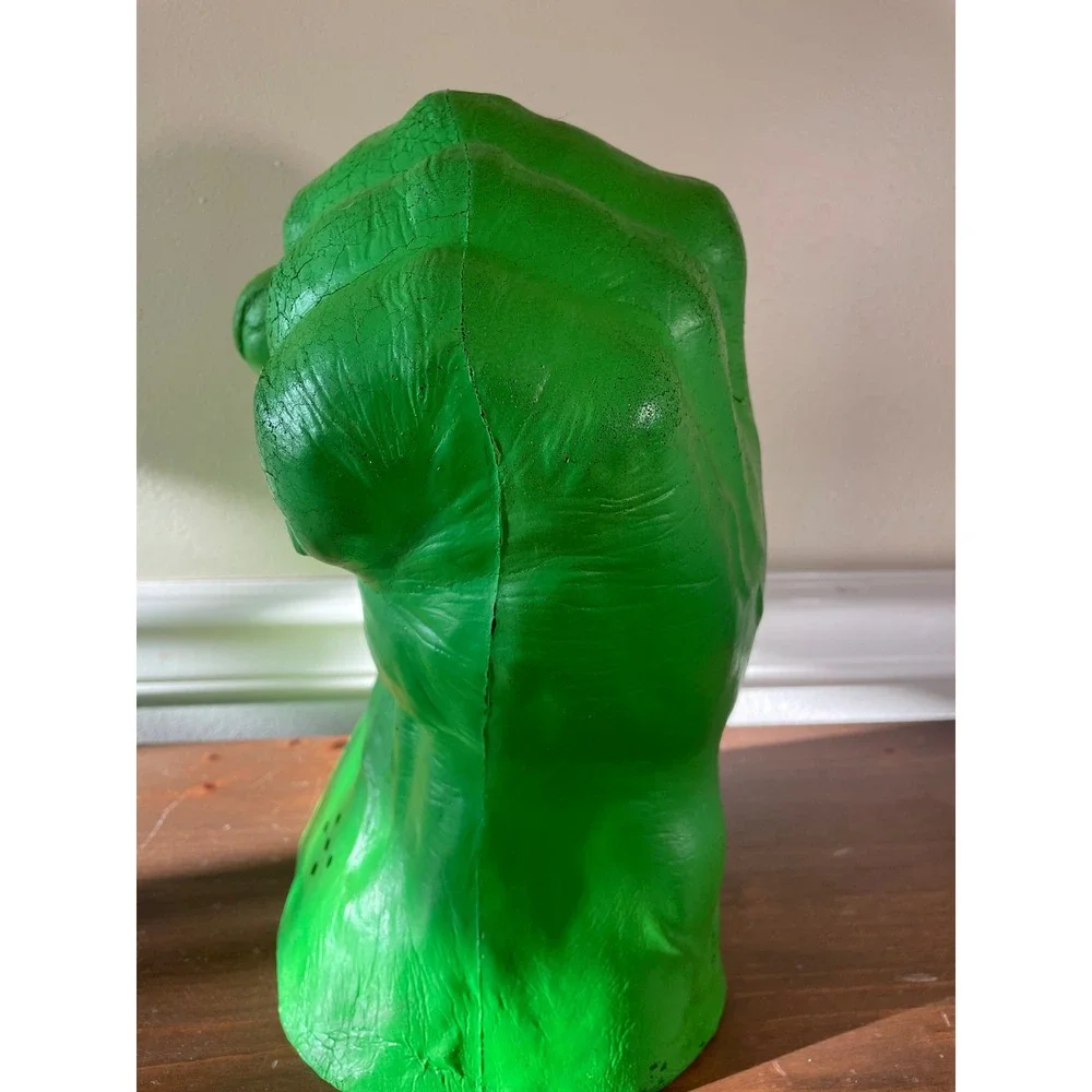 Vintage Marvel Incredible Hulk Foam Fist Toy 2003 Green Superhero left hand